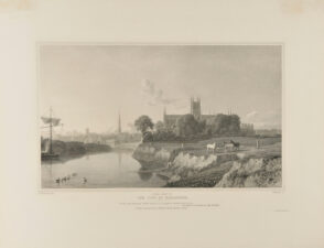 South view of the City of Worcester