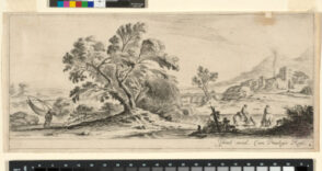 Fisherman Carrying His Net