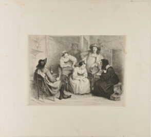 Woman Peddling Jewels