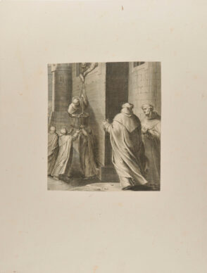 Saint Thomas Aquinas being Freed from the Fortress of Rocca Secca by the Benedictine Monks