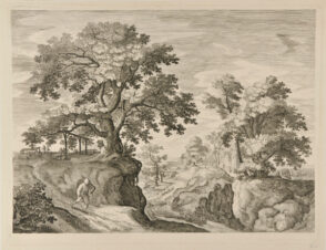 Landscape with Wayfarer at Left