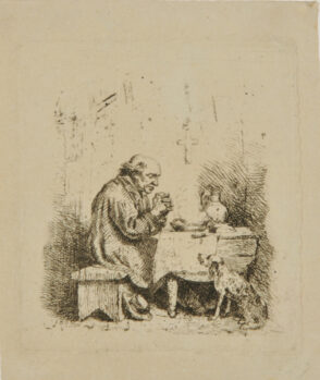 Old Man Saying Grace