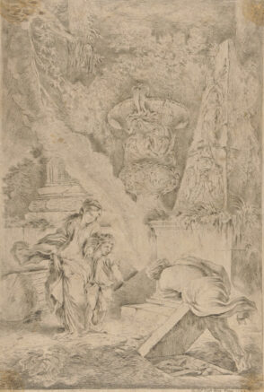 The Tomb Filled with Armor (Grace seeking the arms of Achilles?)