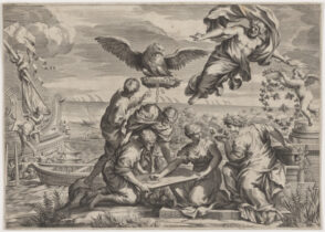 Geography Guiding the Needle of a Compass