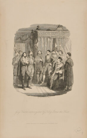 Guy Fawkes Interrogated by King James the First
