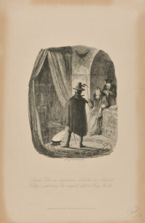 Doctor Dee in Conjunction with His Seer Edward Kelly Exhibiting His Magical Skill to Guy Fawkes