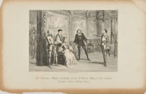 Sir Thomas Wyat Dictating Terms to Queen Mary in the Council Chamber of the White Tower