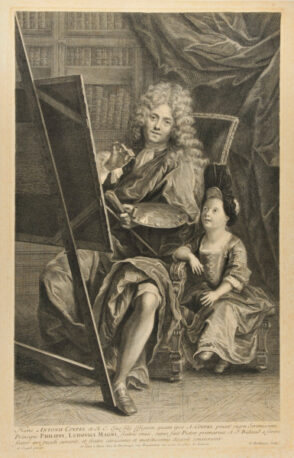 Antoine Coypel and His Son, Charles Antoine