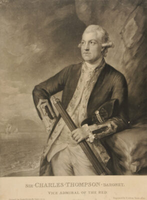 Sir Charles Thompson Baronet/Vice Admiral of the Red