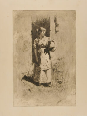 Spanish Girl Water-Carrier of Granada