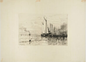 New York Harbor Scene