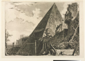 The Pyramid of Caius Cestius