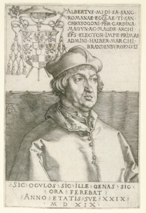 Cardinal Albrecht of Brandenburg (The Small Plate)