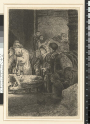 The Hundred Guilder Print (Fragment)