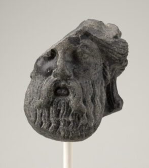 Bearded Male Head of Dionysos