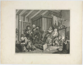 Plate 5 from “A Harlot’s Progress”