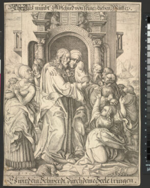 Christ Taking Leave of the Virgin