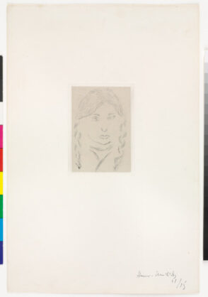 Irène, with Two Braids