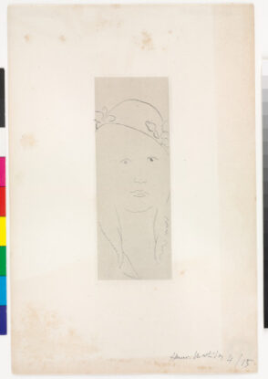 Loulou in Flowered Hat