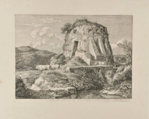 Ancient Tomb in the Via Nomentana, near the Nomentano Bridge