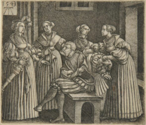 The Prodigal Son Deprived of His Possessions by Women