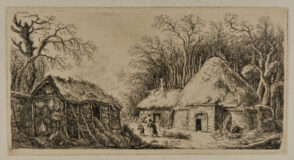Winter Landscape with Brushwood Collectors Returning Home