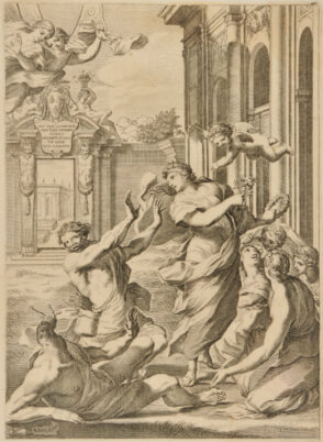 Flora Attended by the Seasons, Changing Limax and Bruchus into Animals