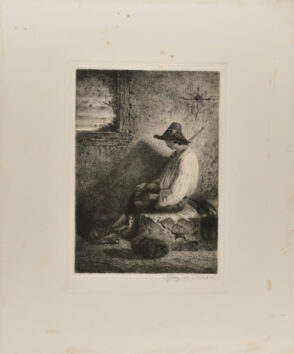 Sabine Peasant Boy Resting