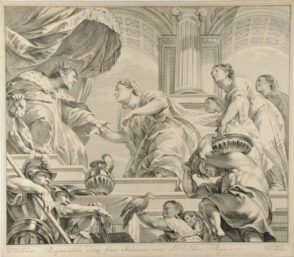 The Queen of Sheba Visits Solomon