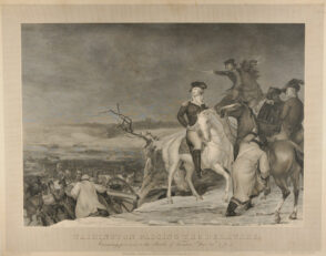 Washington Passing the Delaware, Evening Previous to the Battle of Trenton, Dec. 25th, 1776
