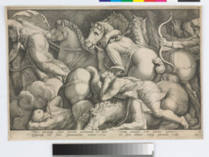 Plate 2 from the series “The Story of Niobe”