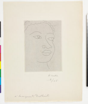 Martiniquaise, Study for “Fleurs du Mal”