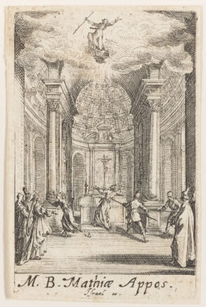 Martyre de St. Mathias