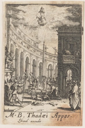 Martyre de St. Thaddée