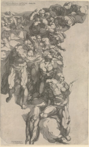 Group of Saints from Michelangelo’s Last Judgement