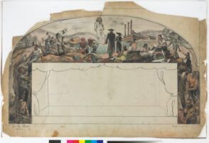 Study for a Mural or Theater Proscenium