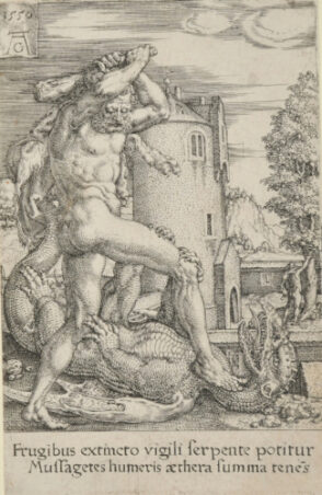 Plate 8 from the series “The Labors of Hercules”