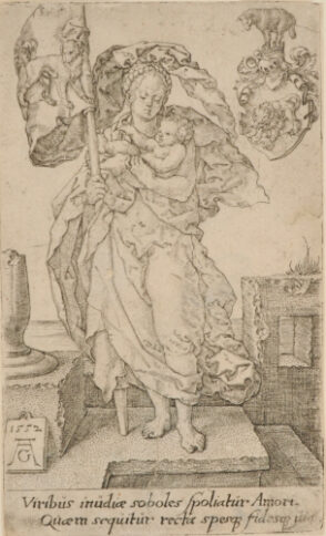 Plate 6 from the series “The Virtues”