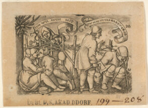 Plate 10 from the series “The Peasants’ Feast”