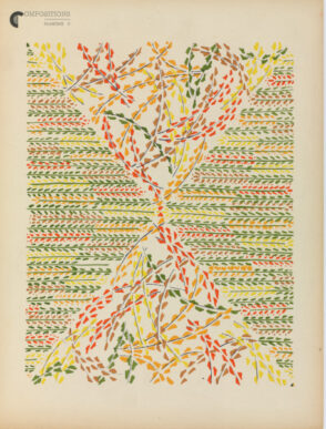 Plate 6 from the portfolio “Compositions, Couleurs, Idées”