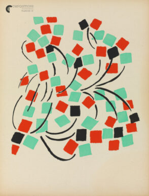 Plate 31 from the portfolio “Compositions, Couleurs, Idées”