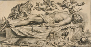 Christ, with the Instruments of the Passion, Mourned by the Virgin