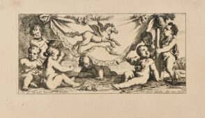 Putti Playing Music