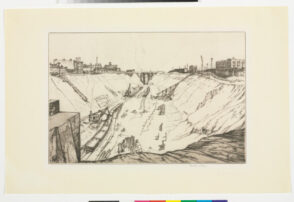 Cut South of Central Avenue