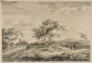 Landscape with Man on Horseback and Two Other Men