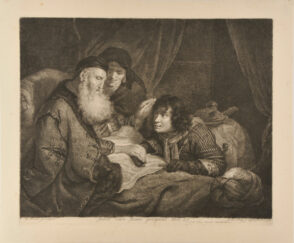 Isaac Deceives Jacob into Giving Him His Blessing