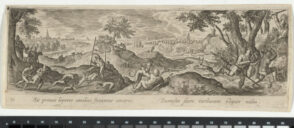 Rabbit Hunt by the Edge of the Forest