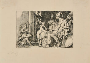 Six Illustrations from the Story of Dido and Aeneas: Love Penetrates the Heart of Dido