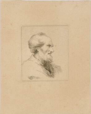 Profile of Man, Turned to Right