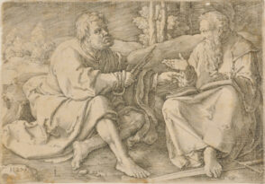 Saint Peter and Saint Paul Seated in a Landscape